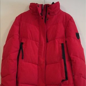 Red Puffer Jacket